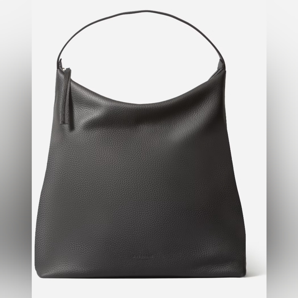 Everlane The boss Bag, Leather, Zip closure, Black